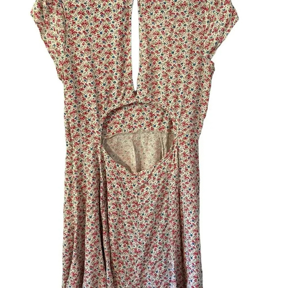 Denim & Supply Ralph Lauren Lightweight Floral Cottage‎ Core Dress w/ cut out - Picture 3 of 5